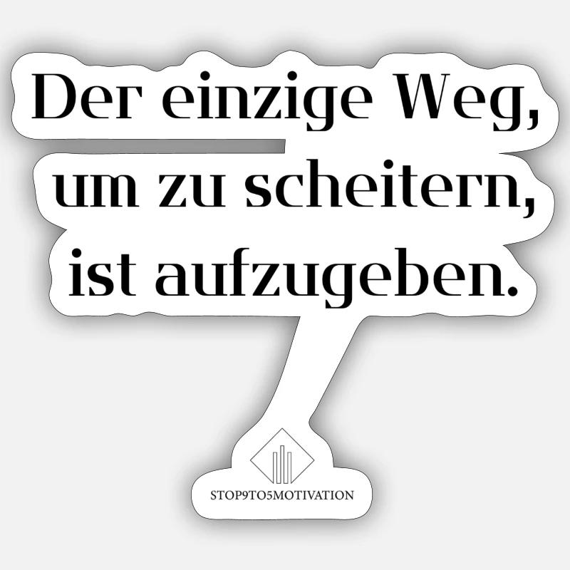 Sticker Größe S (10 x 10 cm) -