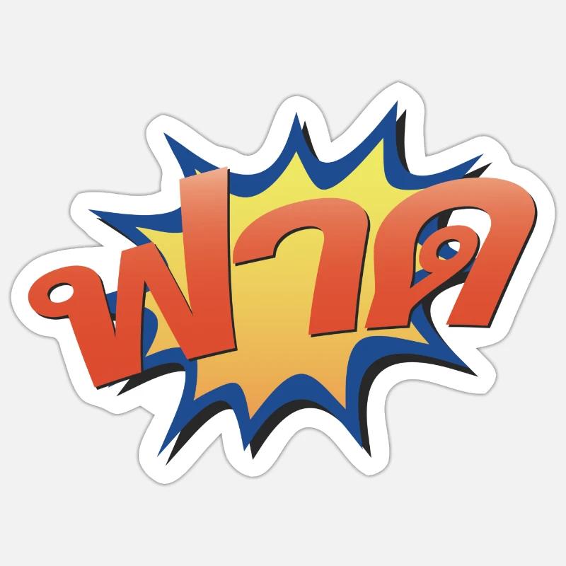 Sticker taille S (10 x 10 cm) - 