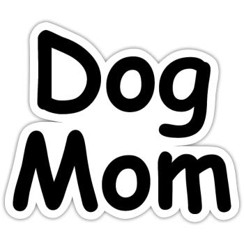 Dog Hund - Sticker size S (10 x 10 cm) - white matte - Front