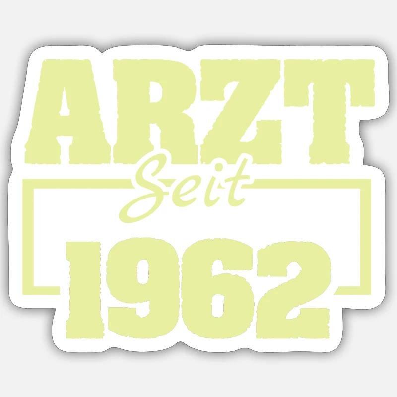 1962 Sticker Größe S (10 x 10 cm)