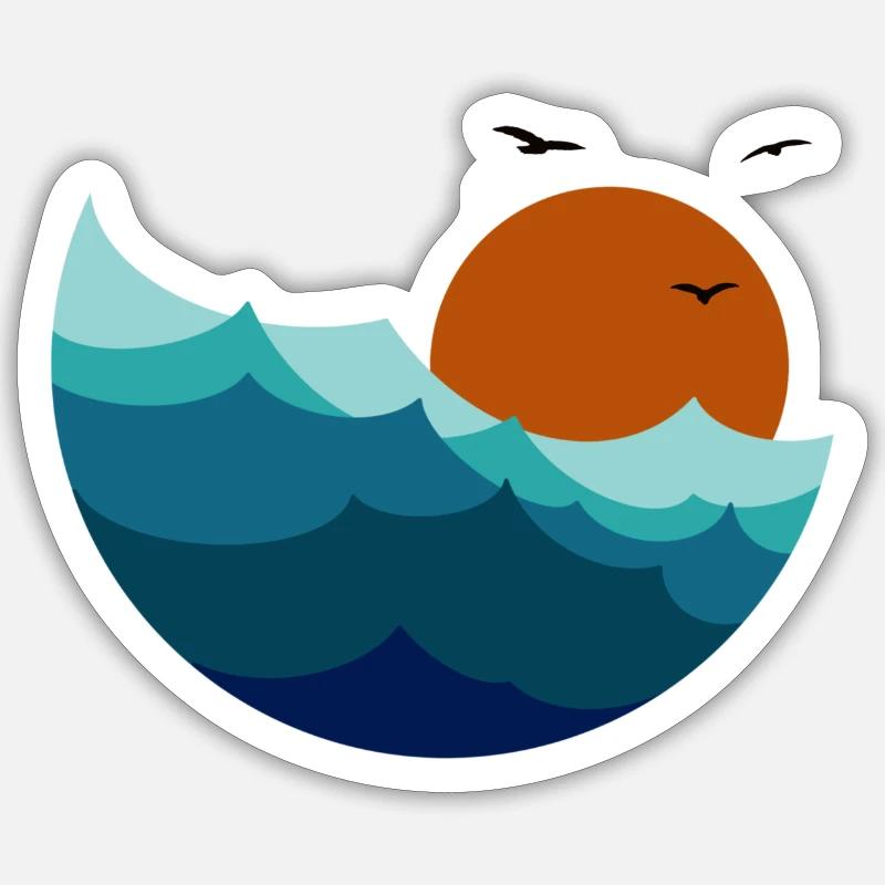 Sticker taille S (10 x 10 cm) - 