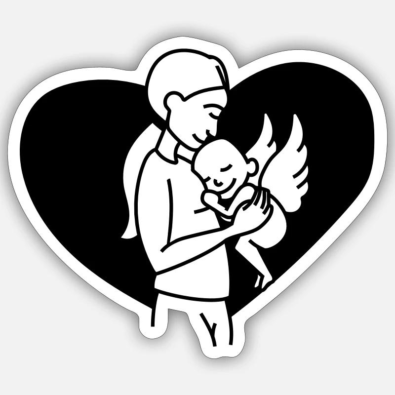 Sticker Größe S (10 x 10 cm) - 