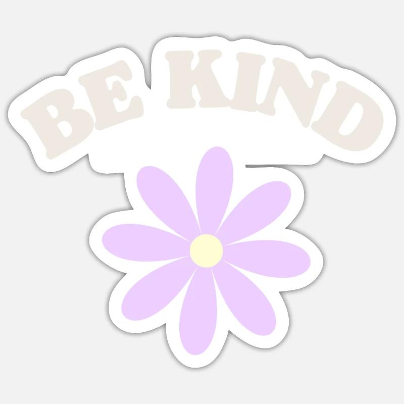 Sei nett Sticker Größe S (10 x 10 cm)