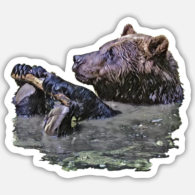 PEDRO baded farbe Sticker Größe S (10 x 10 cm)