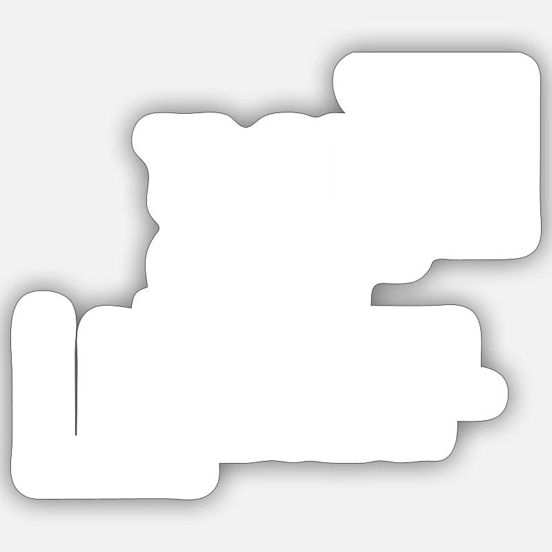 Type one Sticker Größe S (10 x 10 cm)