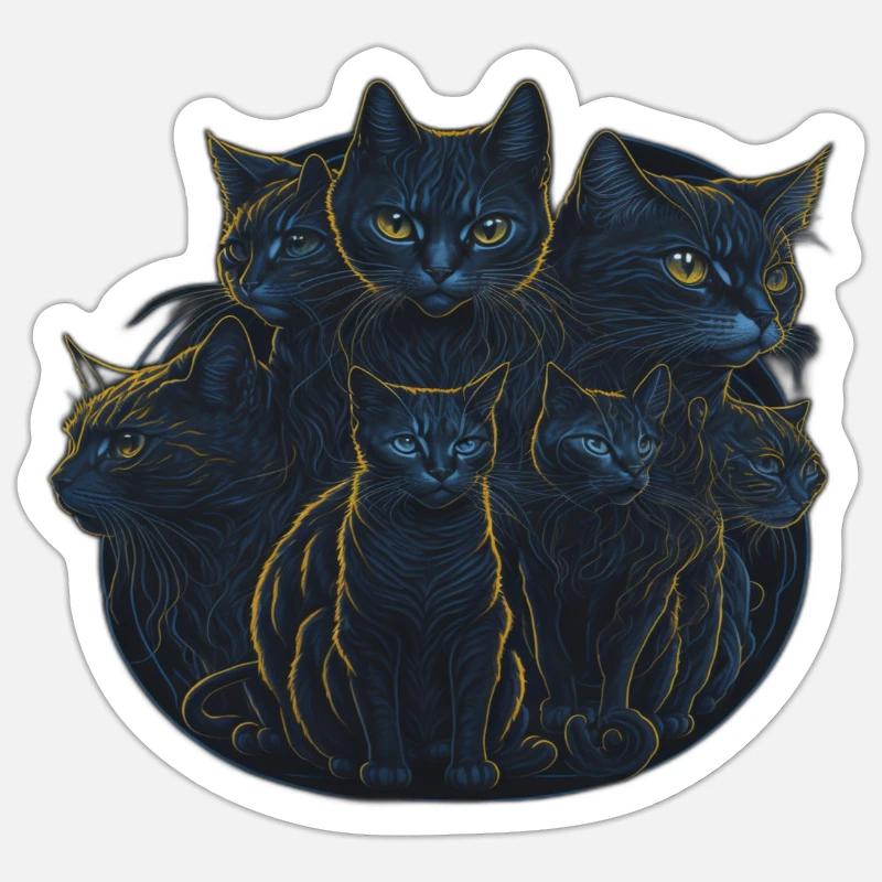 Sticker Größe S (10 x 10 cm) - 