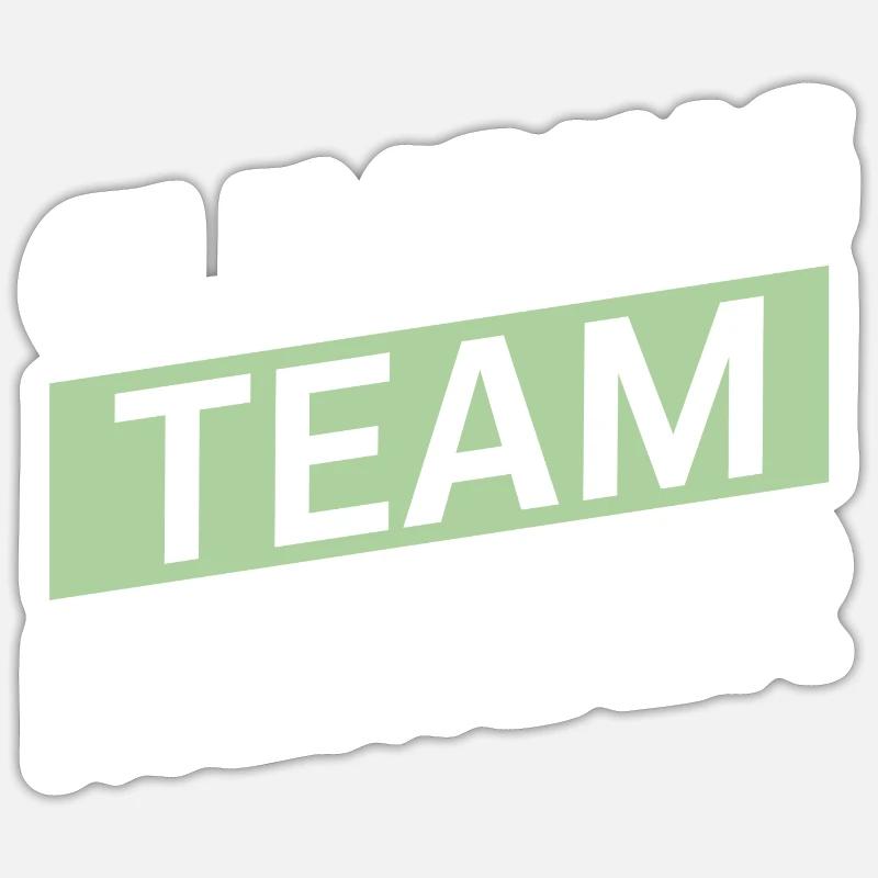 Climbing Team - Sticker size S (10 x 10 cm) - white matte
