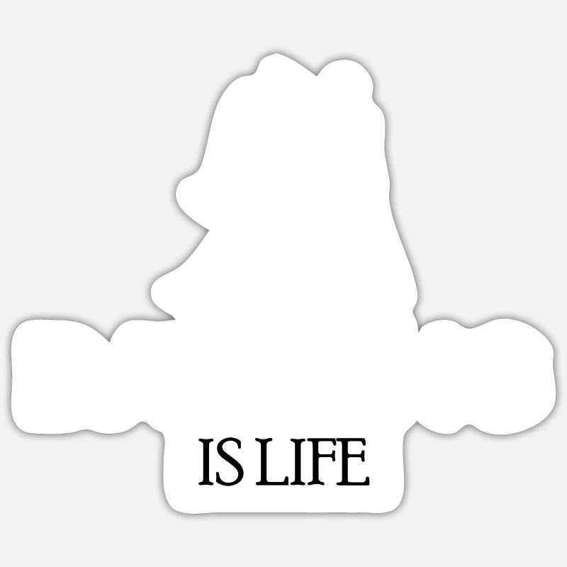 Sticker Größe S (10 x 10 cm) - 