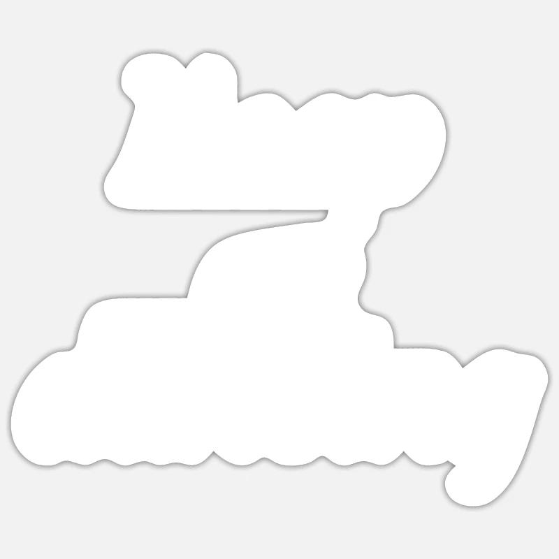 Dancing Dance Music Sticker Größe S (10 x 10 cm)