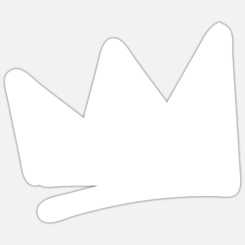 Krone Sticker Größe S (10 x 10 cm)
