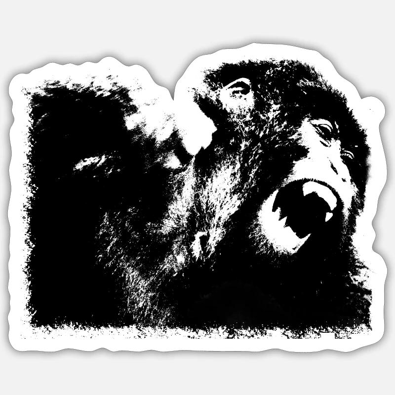 Fighter Sticker Größe S (10 x 10 cm)