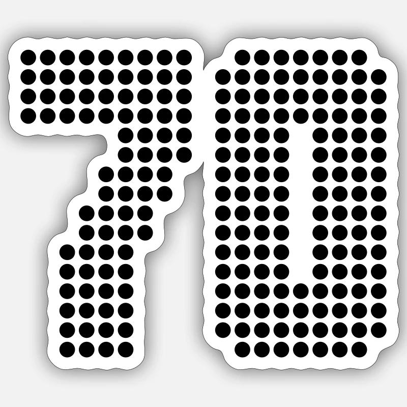 Sticker taille S (10 x 10 cm) - 