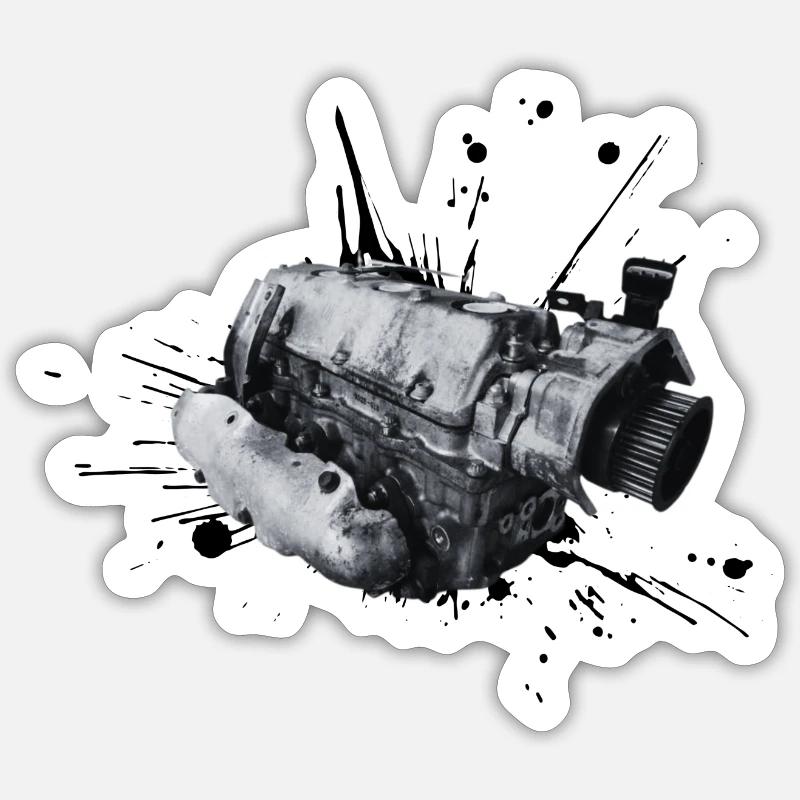 Sticker Größe S (10 x 10 cm) - 