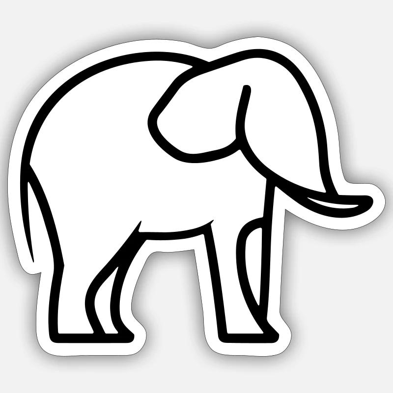 Sticker Größe S (10 x 10 cm) -