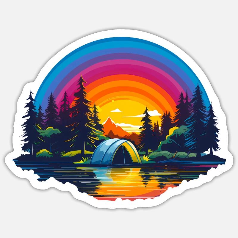 Sticker taille S (10 x 10 cm) - 