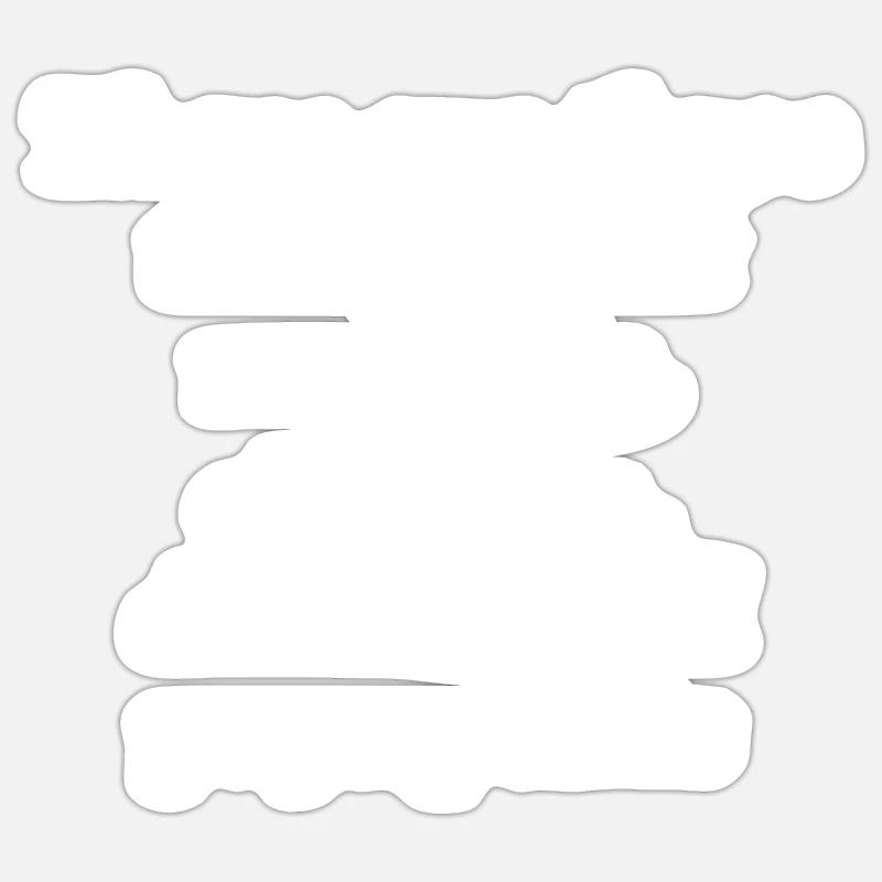 There are three things that never lie Sticker size S (10 x 10 cm)