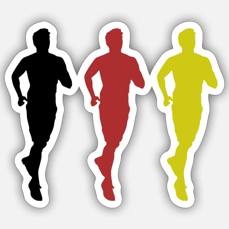 Jogging Allemagne Sticker taille S (10 x 10 cm)