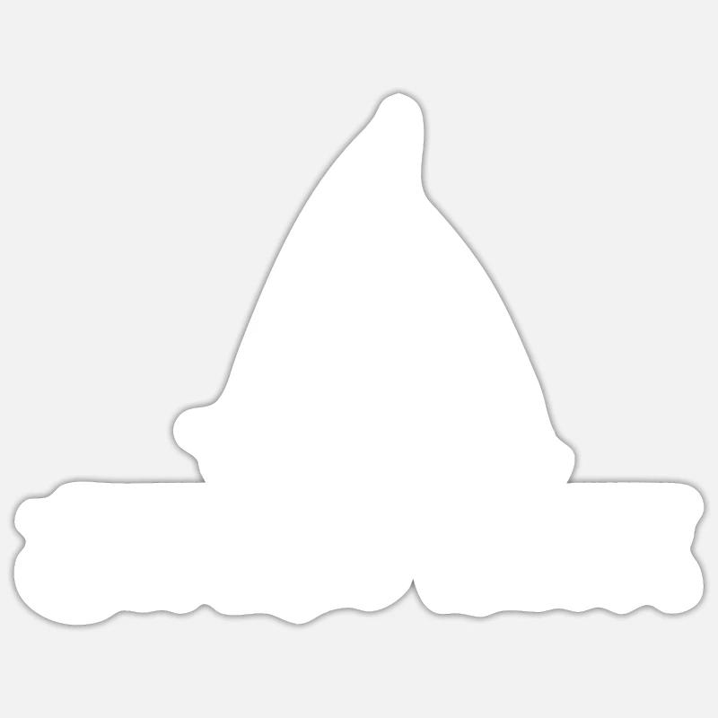 Ejerslev Havn Sailing boat - Sticker size S (10 x 10 cm) - white matte