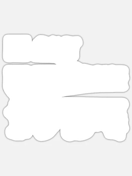 Jahr 1984 - Sticker Größe S (10 x 10 cm) - Mattweiß