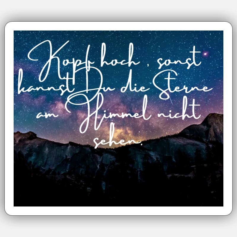 Sticker Größe S (10 x 10 cm) - 