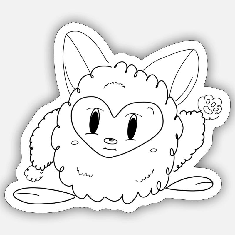 Sticker size S (10 x 10 cm) - 