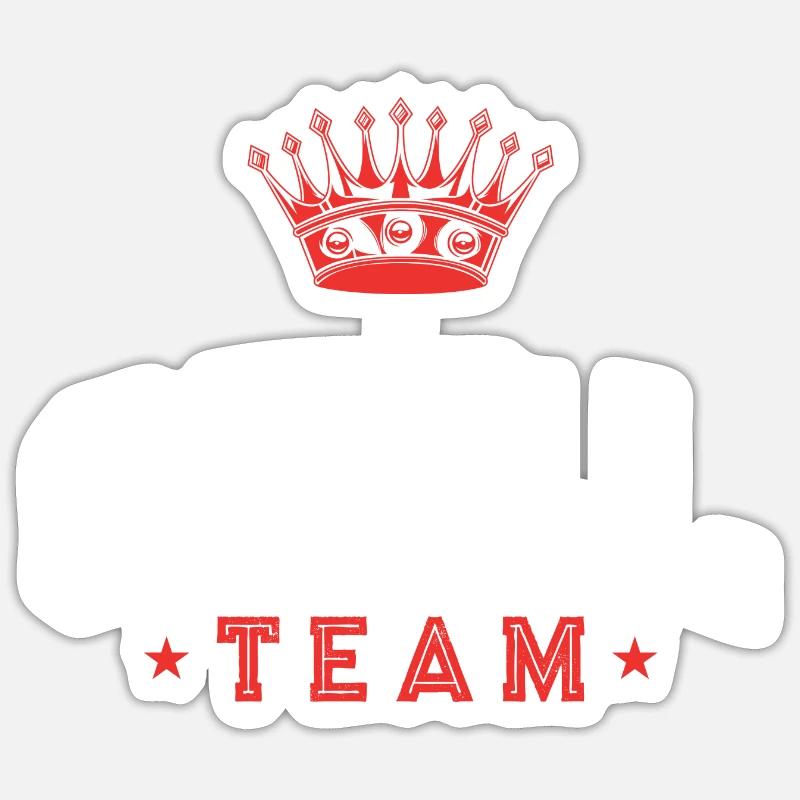 L’équipe Grill - Sticker taille S (10 x 10 cm) - blanc mat