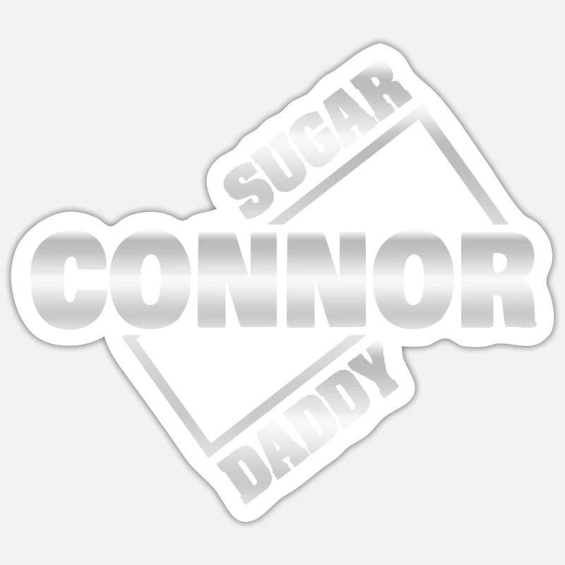 Sugar daddy Connor Sticker taille S (10 x 10 cm)
