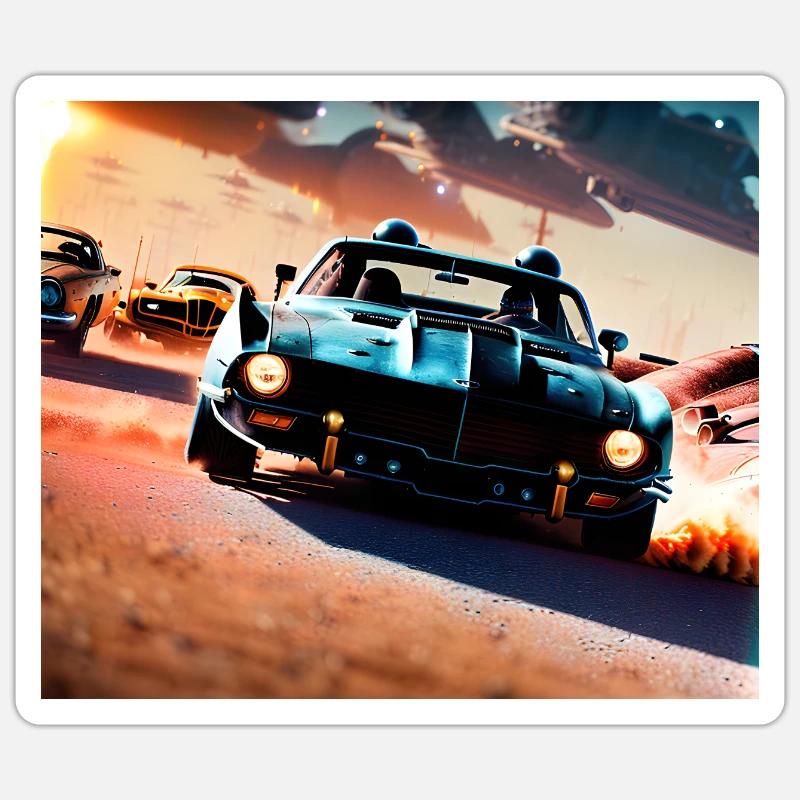 Sticker taille S (10 x 10 cm) - 