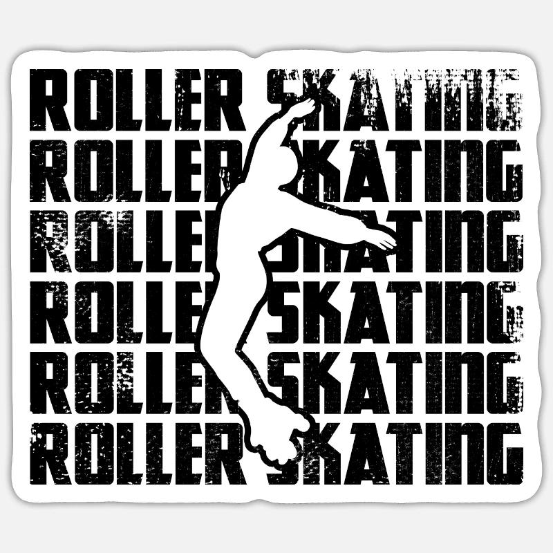 Roller Sticker taille S (10 x 10 cm)