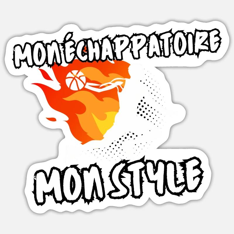My style - Sticker size S (10 x 10 cm) - white matte