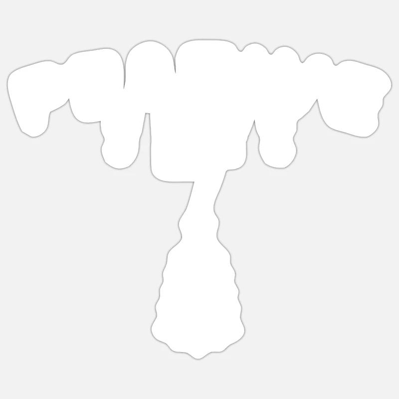 Sticker taille S (10 x 10 cm) - 