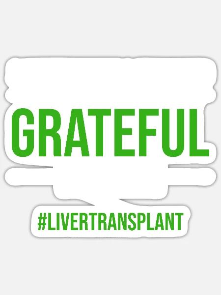 Organspender - Sticker Größe S (10 x 10 cm) - Mattweiß