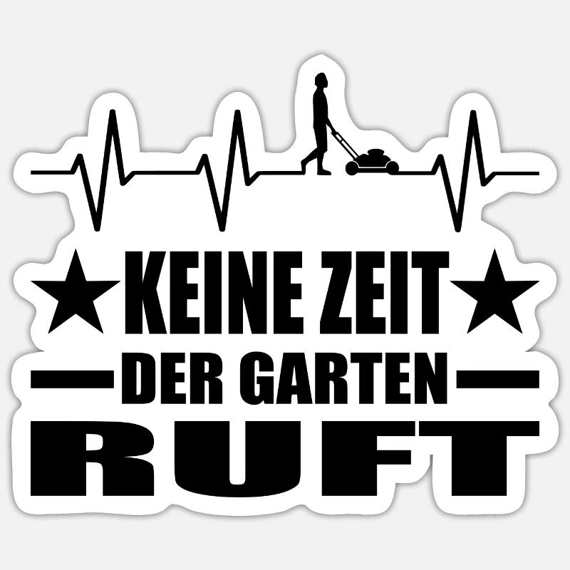Garten Sticker Größe S (10 x 10 cm)