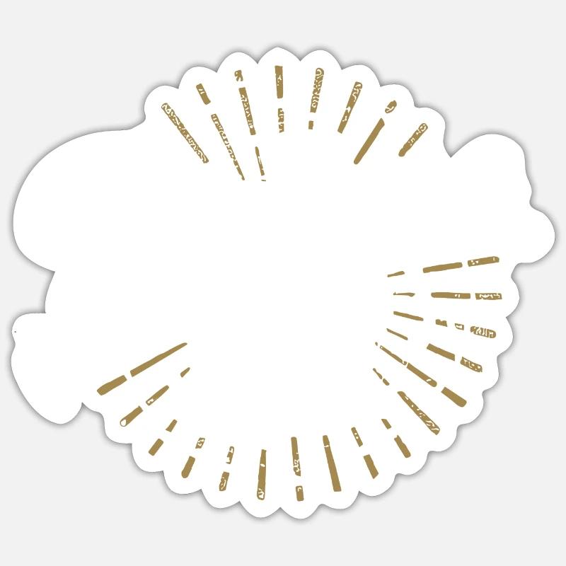 Drôme 26 - Sticker taille S (10 x 10 cm) - blanc mat