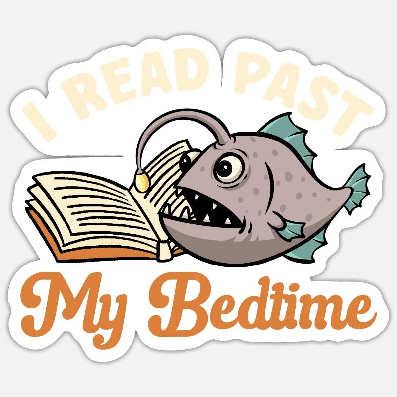 Frogfish Deep Sea Angler Angler Fish Sticker size S (10 x 10 cm)