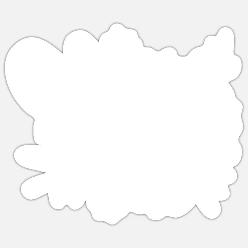 Warm & Cozy - Sticker size S (10 x 10 cm) - white matte