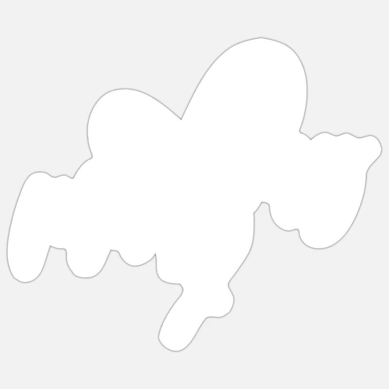Mummy - Sticker size S (10 x 10 cm) - white matte