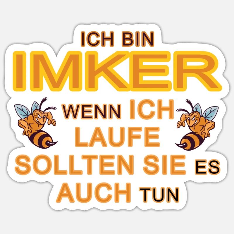 Sticker Größe S (10 x 10 cm) - 