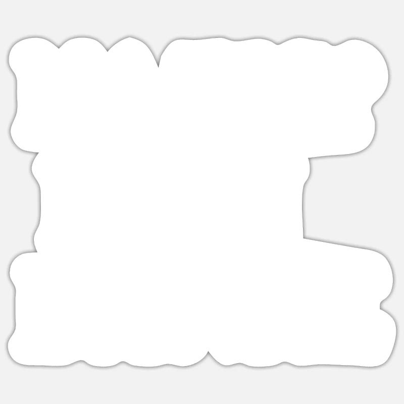 Nazis nein danke - Sticker Größe S (10 x 10 cm) - Mattweiß