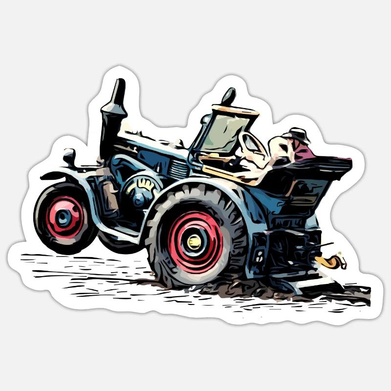 Sticker Größe S (10 x 10 cm) - 
