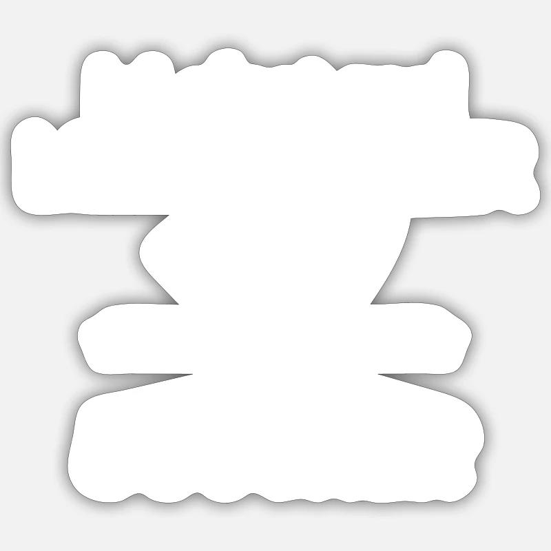 ICH BIN DER BESTE BOUICHER Sticker Größe S (10 x 10 cm)