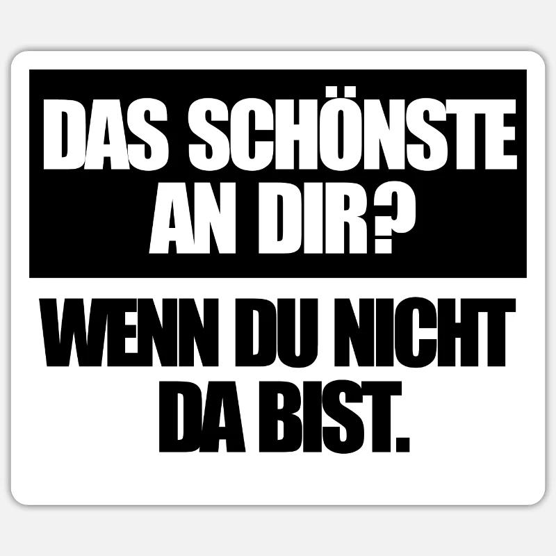 Sticker Größe S (10 x 10 cm) - 