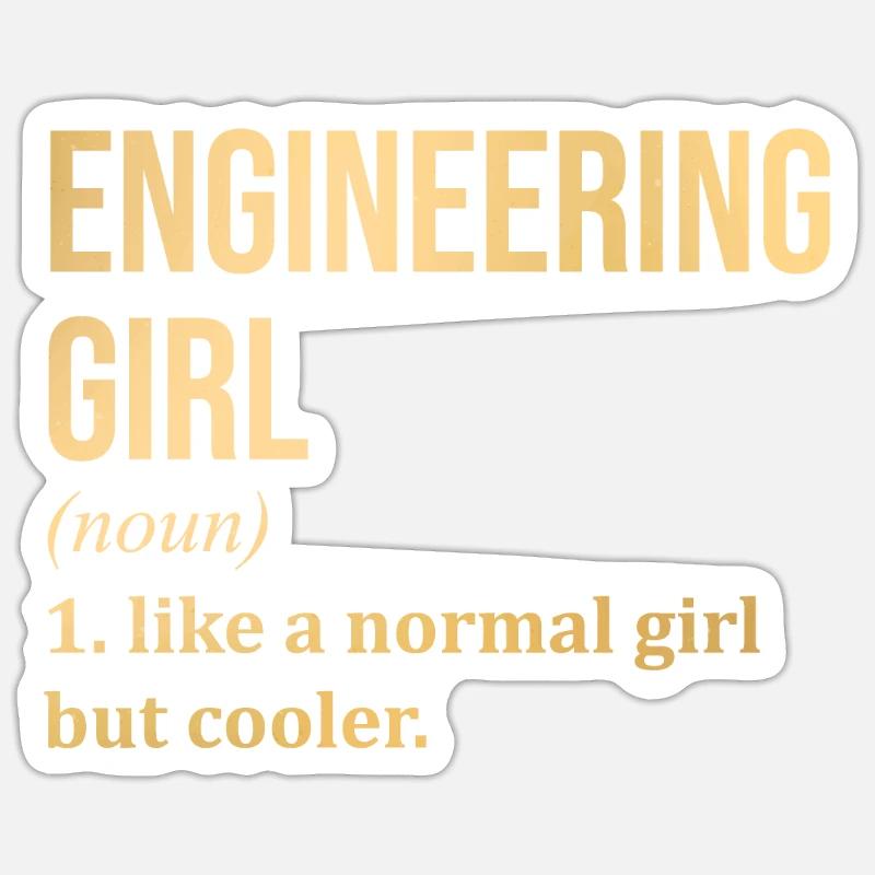 Engineer Sticker size S (10 x 10 cm)