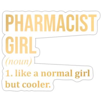 Pharmacy - Sticker size S (10 x 10 cm) - white matte - Front
