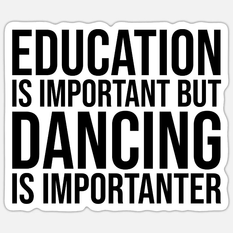 danse Sticker taille S (10 x 10 cm)