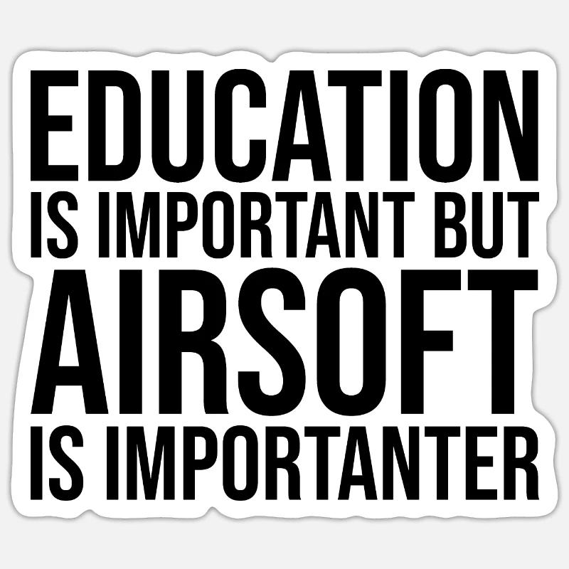 Airsoft Sticker size S (10 x 10 cm)