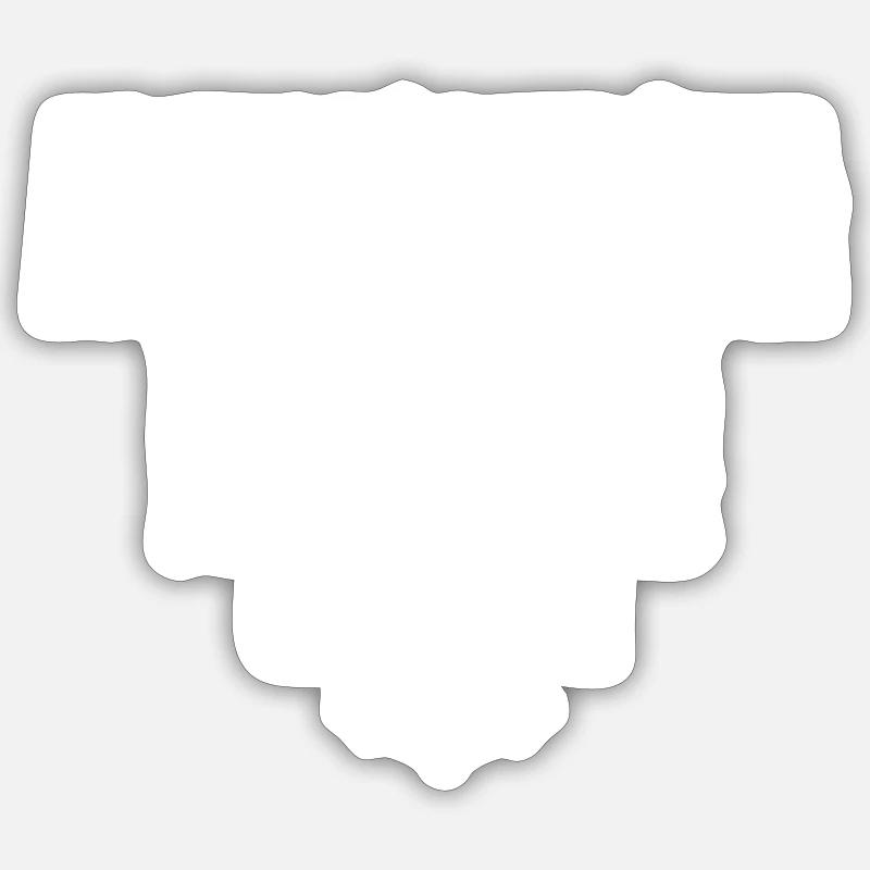 Sticker Größe S (10 x 10 cm) - 