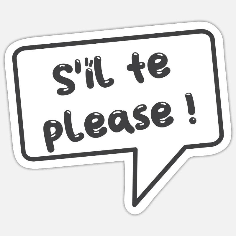 Sticker taille S (10 x 10 cm) - 