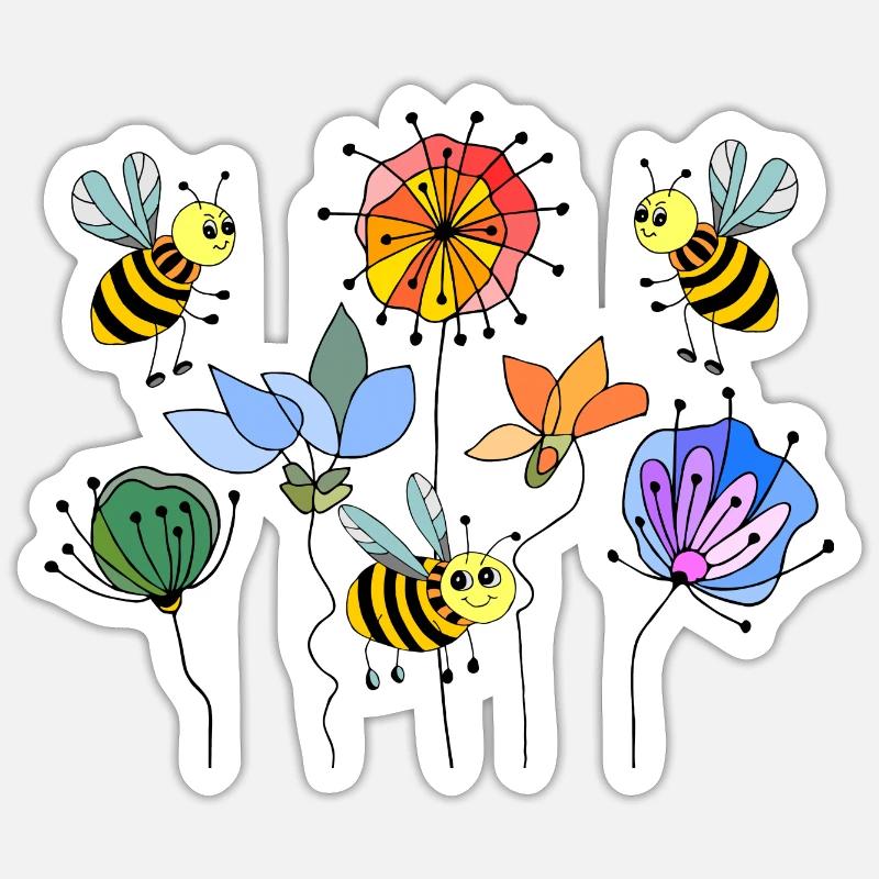 Sticker Größe S (10 x 10 cm) - 