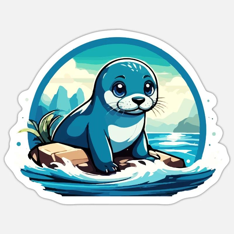 Sticker Größe S (10 x 10 cm) - 